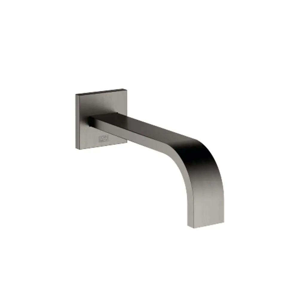 Dornbracht-MEM-Waschtisch-Wand-Auslauf-ohne Ablaufgarnitur-Ausladung 200mm-Dark Platinum gebürstet, 13800782-99 Galeriebild 1
